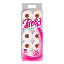 Rosy Printed Tissues 10 Pack